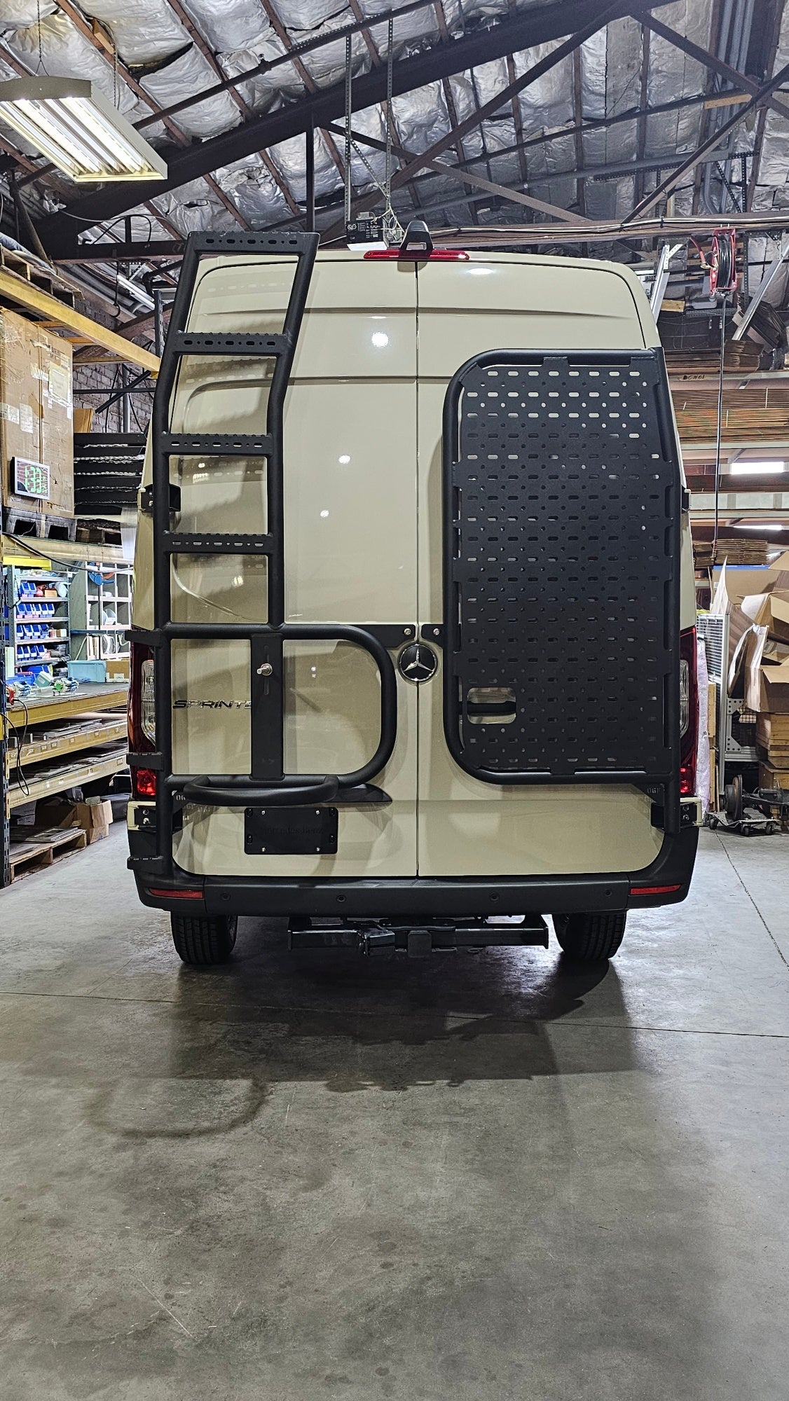 Sprinter Van Tire Ladder Carrier