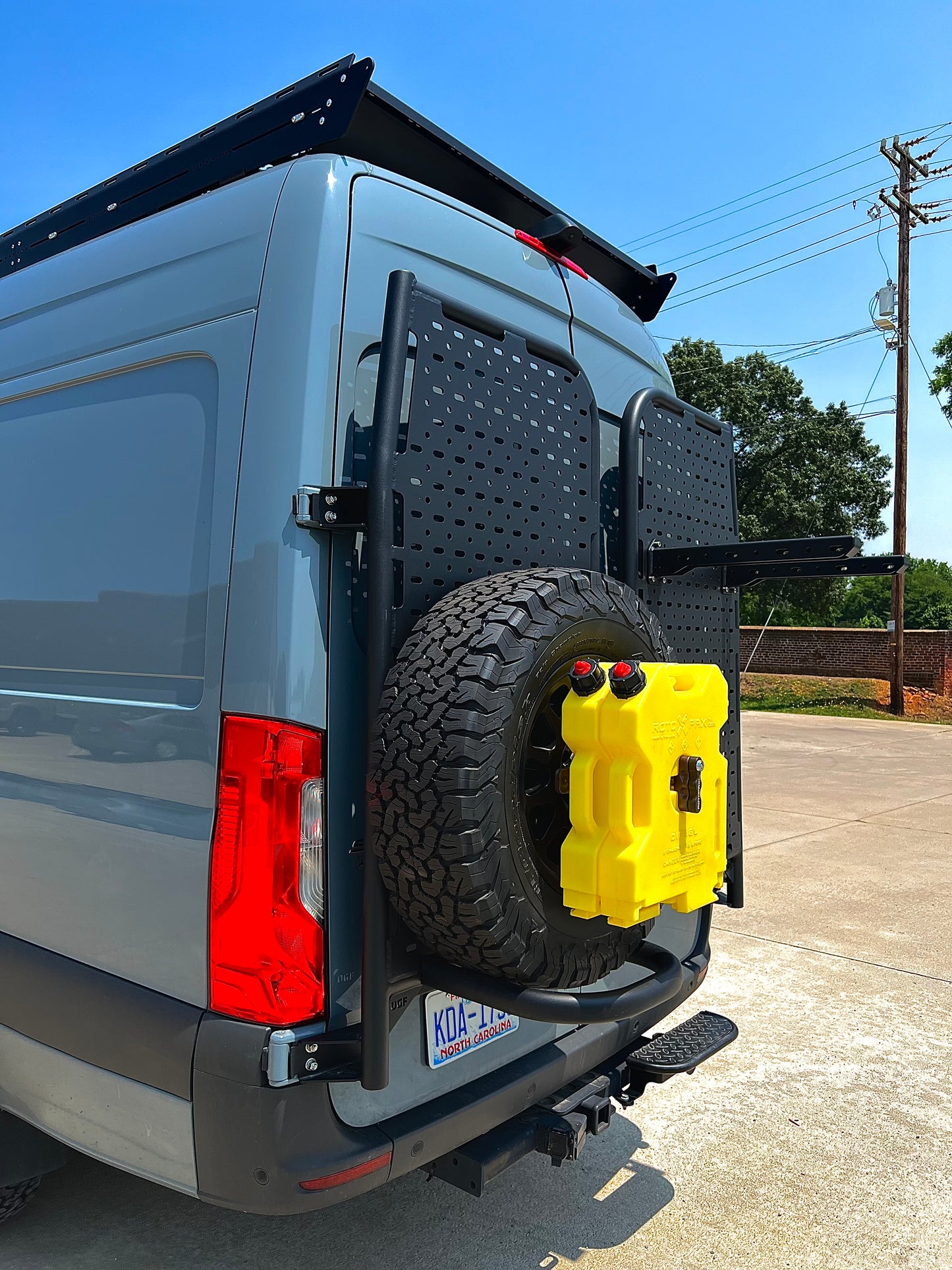 Sprinter Van Rear Cargo Platform