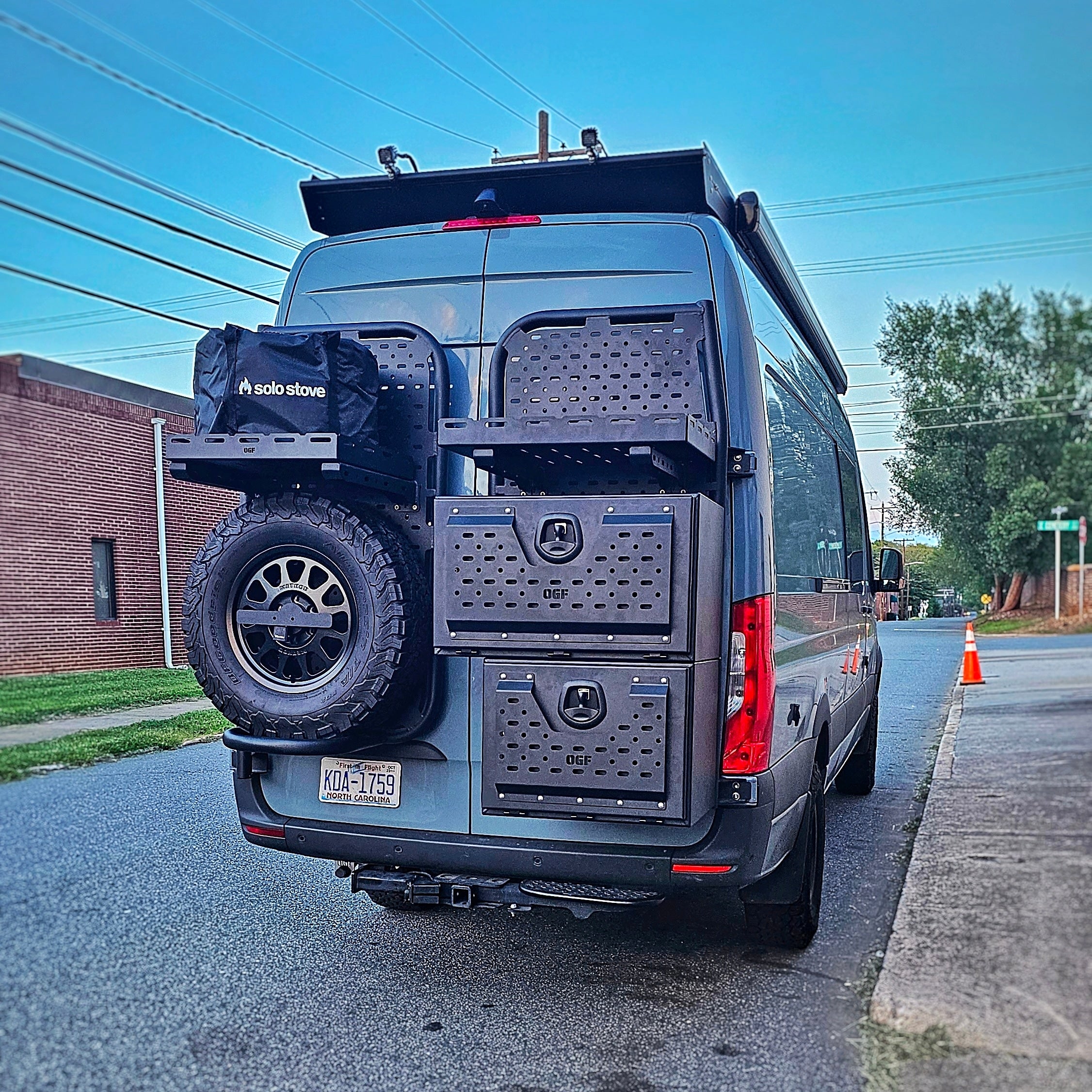 OGF Van Cargo Box Standard Width Options