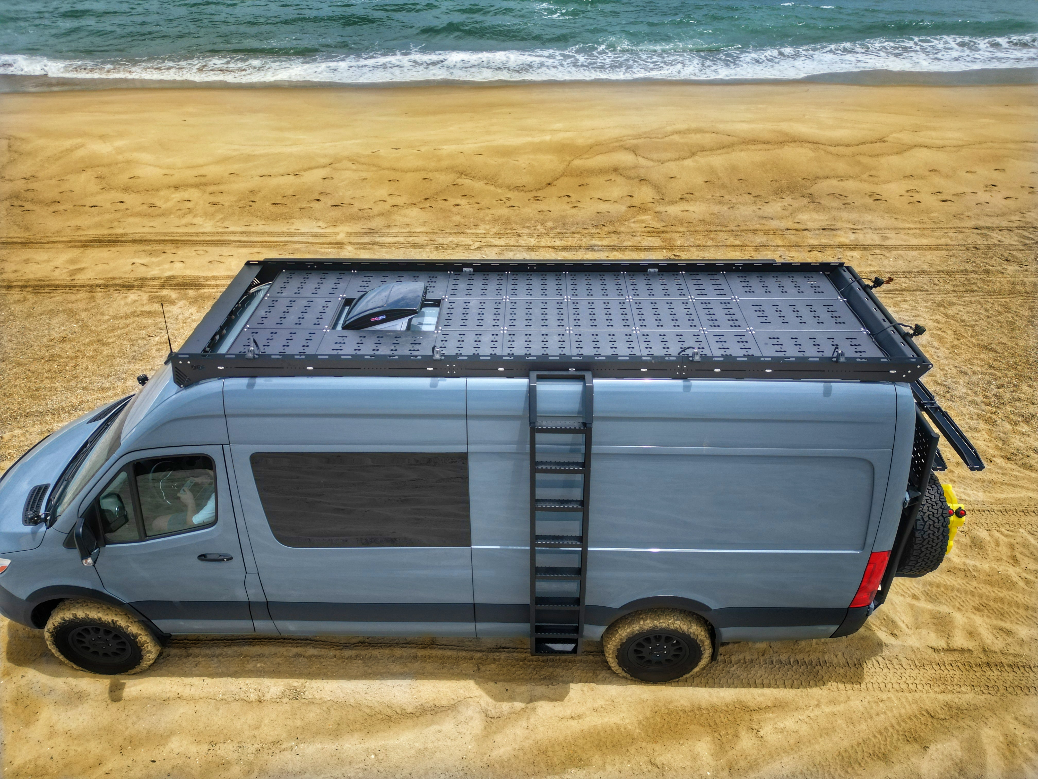 Sprinter Racking Ideas SV170RR Sprinter Van Roof Rack – OffGridFabrications
