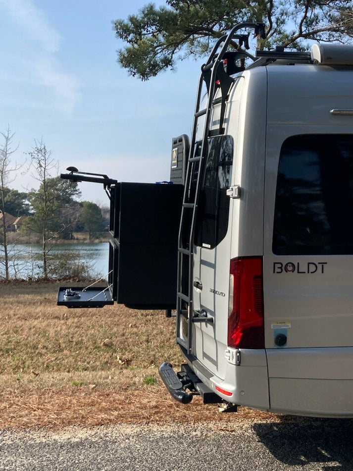 Sprinter Van Cargo Boxes | Aluminum Exterior Storage Boxes ...